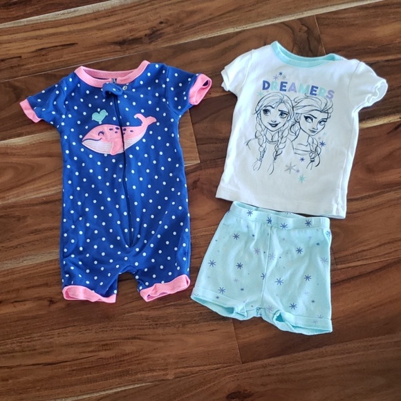 18 month girl pajamas